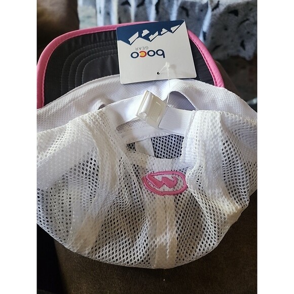 BOCO Gear Hat Womens Pink  StapBack Colorful Runners Performance Hat One Size - Picture 2 of 4